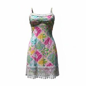 Lily Patchwork Alexis Tile Patch Sundress